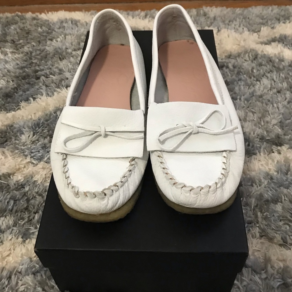 Jcrew white loafers - Picture 4 of 6